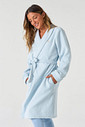 ROBE FEMININO DE SOFT MÉDIO - AZUL CLARO
