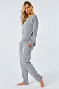 PIJAMA LONGO MALHA DE VISCOSE FEMININO - GLACIAL PIJAMA LONGO MALHA DE VISCOSE FEMININO - GLACIAL