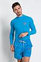 BLUSA MASCULINA MANGA LONGA DE BANHO - HERÓIS DE VERÃO BLUSA MASCULINA MANGA LONGA DE BANHO - HERÓIS DE VERÃO