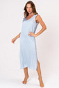 CAMISOLA ACETINADA MIDI - CLÁSSICOS ACETINADOS LIGHT BLUE CAMISOLA ACETINADA MIDI - CLÁSSICOS ACETINADOS LIGHT BLUE