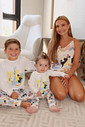 Família de Pijama Combinando