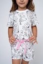 PIJAMA CURTO INFANTIL ALGODÃO - SNOOPY COLOR