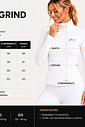 Jaqueta off-white feminina fitness - GRIND FORGED Jaqueta off-white feminina fitness - GRIND FORGED