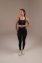 Legging fitness transpasse