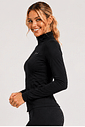 Jaqueta preta feminina fitness - GRIND FORGED Jaqueta preta feminina fitness - GRIND FORGED