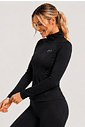 Jaqueta preta feminina fitness - GRIND FORGED Jaqueta preta feminina fitness - GRIND FORGED