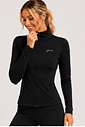 Jaqueta preta feminina fitness - GRIND FORGED Jaqueta preta feminina fitness - GRIND FORGED
