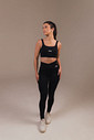 Conjunto Top GRIND SELECT + legging SELECT - Preto