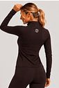 Jaqueta marrom feminina fitness - GRIND FORGED Jaqueta marrom feminina fitness - GRIND FORGED