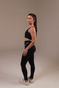 Legging fitness transpasse