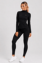Jaqueta preta feminina fitness - GRIND FORGED Jaqueta preta feminina fitness - GRIND FORGED