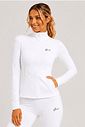 Jaqueta off-white feminina fitness - GRIND FORGED Jaqueta off-white feminina fitness - GRIND FORGED