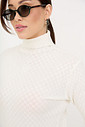 Blusa em Tricot Paris - Off White