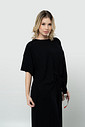 Conjunto com Blusa e Calça Oversized - Preto