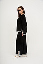 Conjunto de Blusa e Calça em Tricot Nápoles - Preto