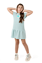 Vestido infantil menina malha anarruga verão Vestido infantil menina malha anarruga verão