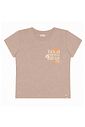 Blusa Menina infantil Malha Manga Curta Casual. Blusa Menina infantil Malha Manga Curta Casual.