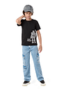 Camiseta meia malha infantil menino verão Camiseta meia malha infantil menino verão