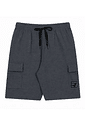 Bermuda Moletinho infantil Menino Bolso Cargo Lateral Bermuda Moletinho infantil Menino Bolso Cargo Lateral