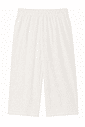 Conjunto juvenil feminino calça e blusa cropped em malha anarruga verão Conjunto juvenil feminino calça e blusa cropped em malha anarruga verão