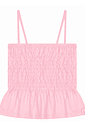 Blusa Meia Malha Mundo Mania Lástex Infantil Menina Estilo Blogueirinha