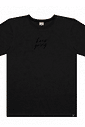 Camiseta Juvenil malha lisa com reforço e termo.