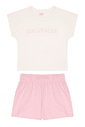 Conjunto infantil menina blusa strass shorts malha Conjunto infantil menina blusa strass shorts malha