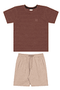 CONJUNTO CAMISETA E BERMUDA