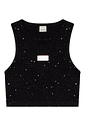 Regata cropped Juvenil Menina Mundo Mania Cotton Glitter Regata cropped Juvenil Menina Mundo Mania Cotton Glitter