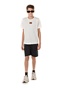 Conjunto juvenil masculino camiseta malha texturizada e bermuda moletinho recorte Conjunto juvenil masculino camiseta malha texturizada e bermuda moletinho recorte