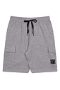 Bermuda Moletinho infantil Menino Bolso Cargo Lateral Bermuda Moletinho infantil Menino Bolso Cargo Lateral