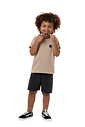 Conjunto infantil menino camiseta malha com termo e bermuda moletinho Conjunto infantil menino camiseta malha com termo e bermuda moletinho