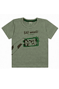 Conjunto verão infantil menino camiseta malha e bermuda moletinho Conjunto verão infantil menino camiseta malha e bermuda moletinho