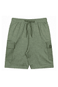 Bermuda Moletinho infantil Menino Bolso Cargo Lateral Bermuda Moletinho infantil Menino Bolso Cargo Lateral