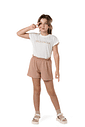 Conjunto infantil menina blusa strass shorts malha Conjunto infantil menina blusa strass shorts malha