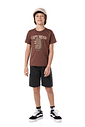 Camiseta meia malha infantil menino verão com reforço Camiseta meia malha infantil menino verão com reforço