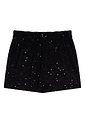 Conjunto infantil blusa e shorts menina cotton glitter