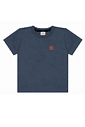 Conjunto infantil menino camiseta malha e bermuda recorte avesso moletinho Conjunto infantil menino camiseta malha e bermuda recorte avesso moletinho