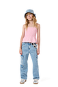 Blusa Meia Malha Mundo Mania Lástex Infantil Menina Estilo Blogueirinha