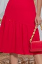 Vestido Midi Vermelho 0492 Vestido Midi Vermelho 0492