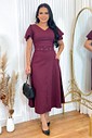 Vestido Midi Linho 0499 Vestido Midi Linho 0499