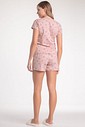 Pijama Feminino Manga Curta Com Shorts