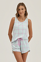 Pijama Feminino Regata Com Shorts Pijama Feminino Regata Com Shorts