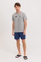 Pijama Masculino Manga Curta Com Bermuda