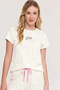 Pijama Feminino Manga Curta com Shorts