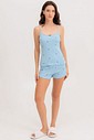 Pijama Feminino Alça Com Shorts