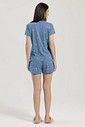Pijama Feminino Manga Curta com Shorts