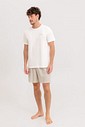 Pijama Masculino Manga Curta Com Bermuda