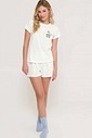 Pijama Feminino Manga Curta com Shorts