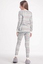 Pijama Infantil Feminino Manga Longa com Legging